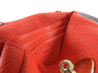 Mulberry Mini Lily Orange Crossbody Chain Strap Bag
