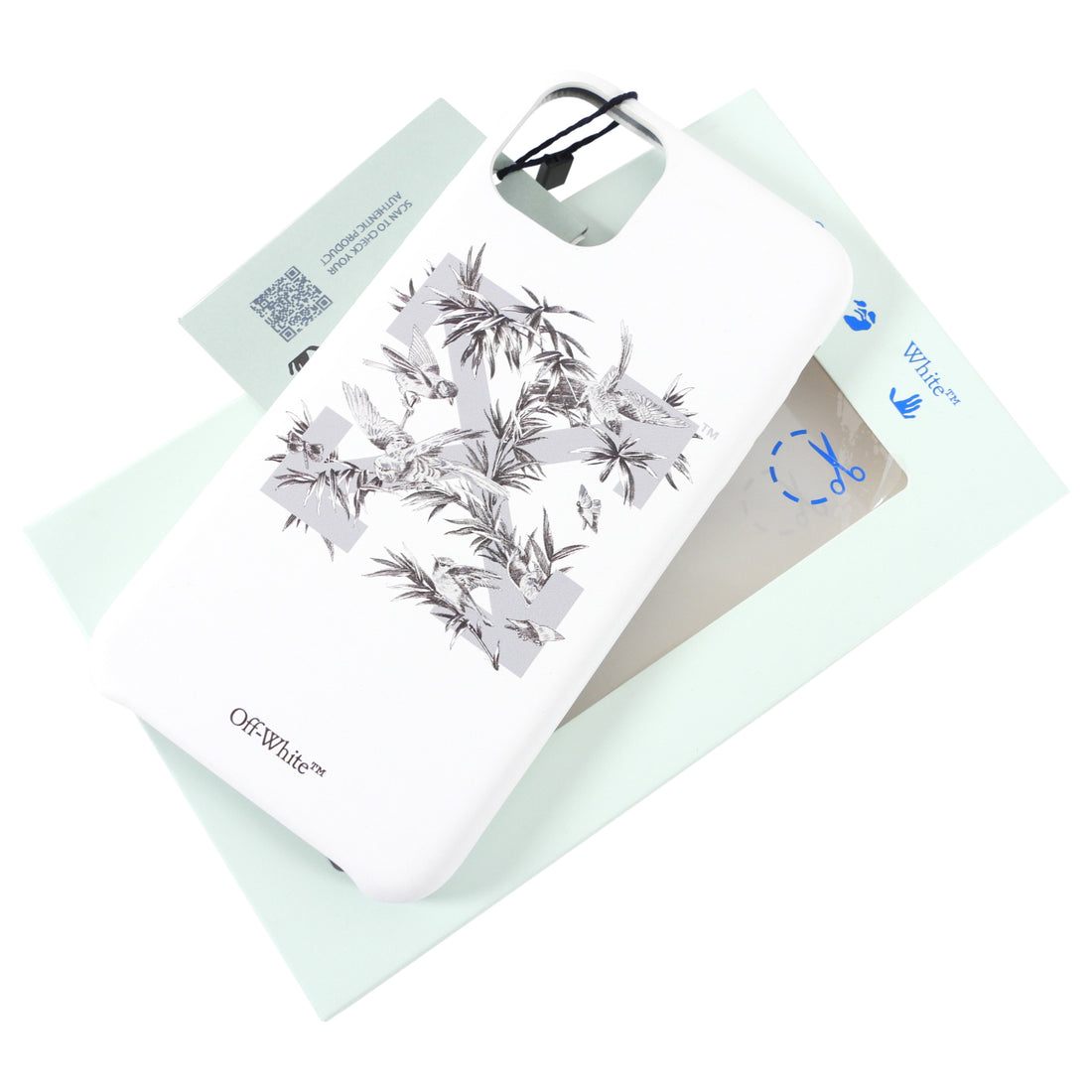 Off White iPhone 11 Pro Max White Birds Phone Case