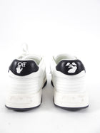 Off-White Sneakers with Black Detail - 37
