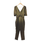 One Teaspoon Bronze Metallic Sofia Jumpsuit - M