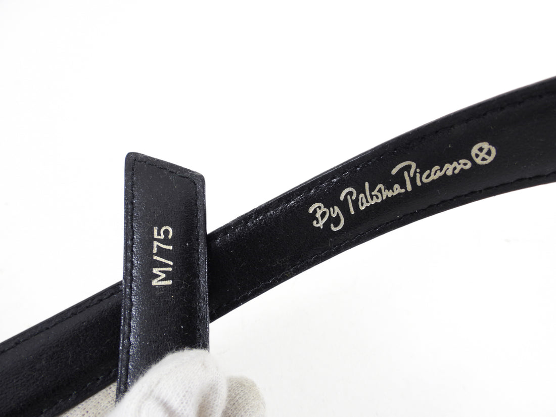 Paloma Picasso Vintage X Buckle Belt - 27-31”