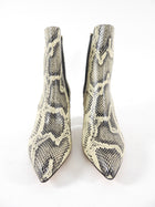 Paris Texas Faux Snake Print Ankle Boots - 40 / 9.5