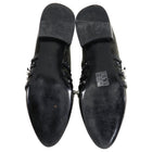 Philip Lim 3.1 Dark Grey Velvet and Pearl Slip On Shoes