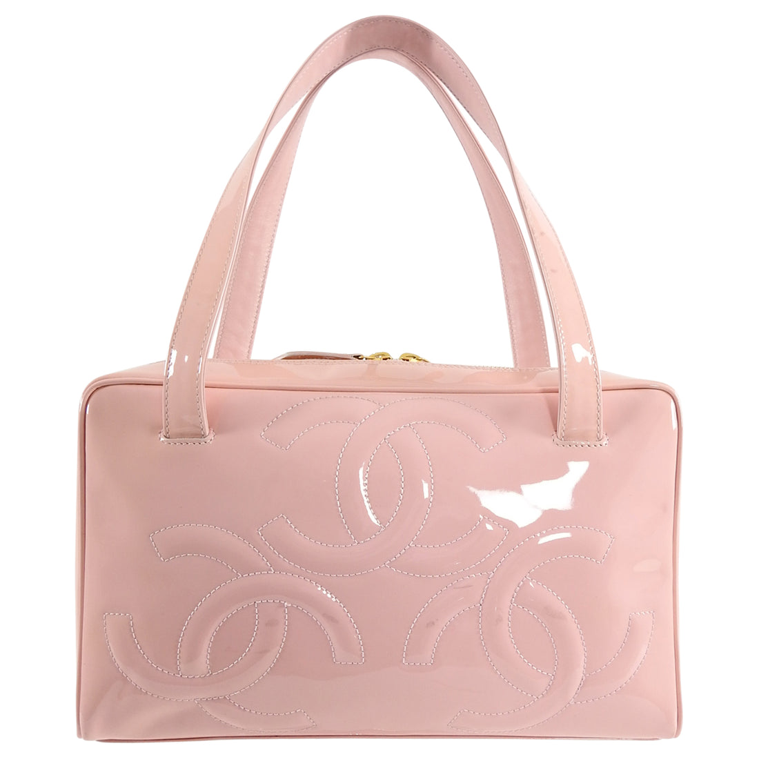 Médaillon leather tote Chanel Pink in Leather - 30782579