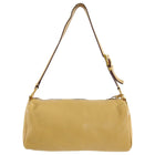 Prada Light Tan Leather Small Lock Shoulder Bag