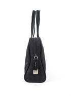 Prada Black Nylon Vintage Tessuto Top Handle Small Tote Bag