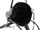 Prada Black Leather Two-Way Shoulder Bag 