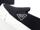 Prada Black Canvas Slip on Sneakers - 37