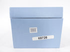Prada Steel Blue Leather Classic Pumps - 39