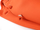Prada Orange Wool Mod Coat - IT38 / USA 2