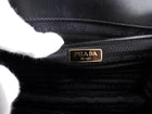 Prada Black Saffiano Small Crossbody Chain Bag