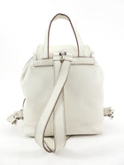 Prada Off-White Leather City Sport Small Backpack Bag
