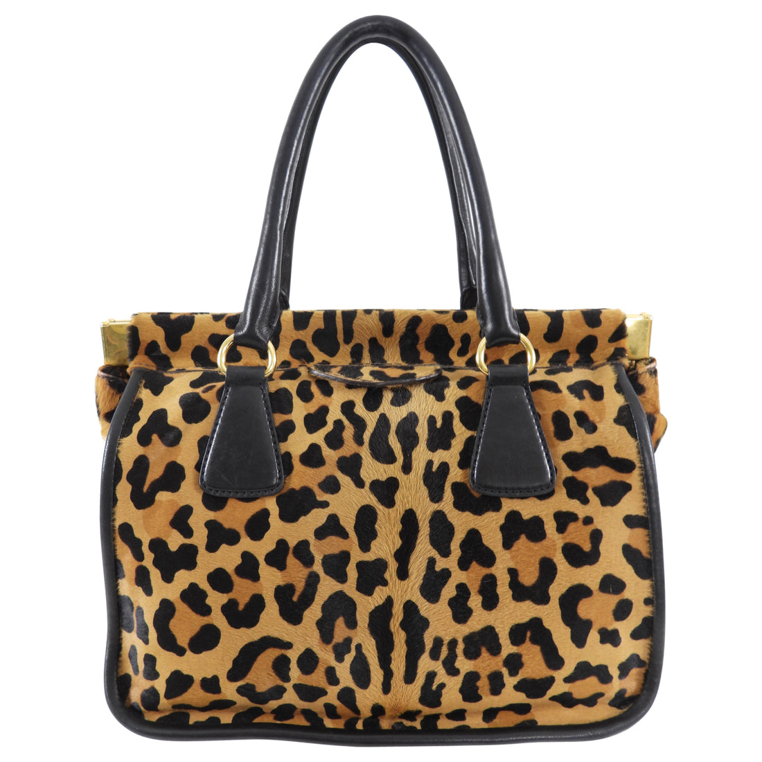 Prada Leopard Calf Borsa Cerniera Tote Bag – I MISS YOU VINTAGE
