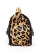 Prada Leopard Calf Borsa Cerniera Tote Bag