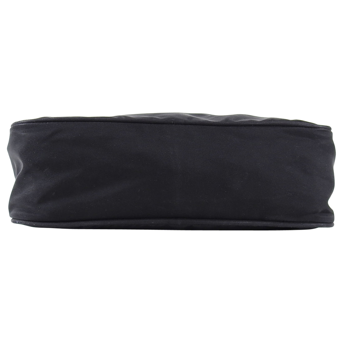 Prada Vintage Black Tessuto Nylon Messenger Bag