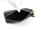 Prada Black Nylon Small Wristlet Pouch Bag