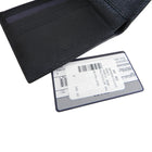 Prada Black, Red, Grey, White, Chevron Bifold Saffiano Leather Wallet