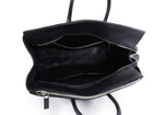 Prada Black Saffiano Leather XL Zippered Executive Tote Travel Bag