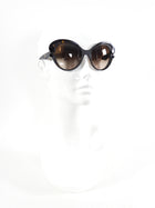 Prada Brown Scroll Sunglasses SPR28N