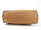 Prada Tan Vitello Daino Leather Large Two-Way Bag