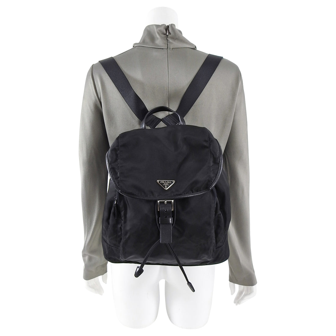 Prada on sale backpack vela