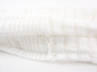 Prada White Cotton Flare Knee Length Skirt - L (8/10)