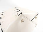 Proenza Schouler White Leather Stud Hex Tote Bag