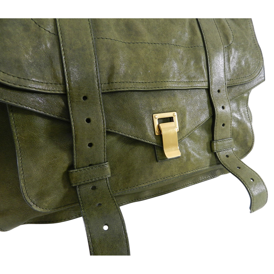 Sell Proenza Schouler Small PS1 Keep All Bag - Olive