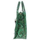 Proenza Schouler Green Python PS11 Highlighter Tote Bag