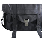 Proenza Schouler PS1 Extra Large Black Leather and Nylon Bag