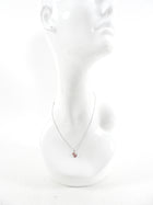 Qeelin 18k White Gold Pink Diamond Petite Wulu Pendant Necklace