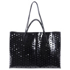 Rachel Comey Large Leather Perforated Shopper Tote Bag