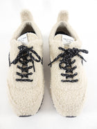 Rag & Bone Ivory Shearling Sneakers - 37