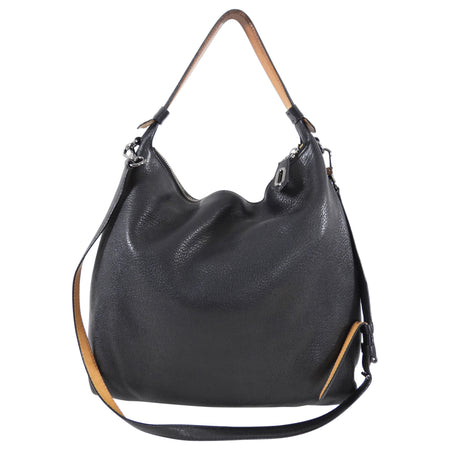 Reed Krakoff Large Black Leather Two-Way Shoulder Bag