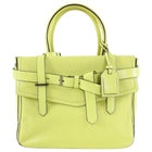Reed Krakoff Neon Lime Green Large Boxer Tote Bag