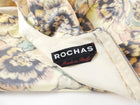 Rochas Yellow Floral Silk Short Sleeve Cocktail Dress - IT40 / USA 2/4