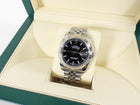 Rolex Oyster Perpetual Datejust 36 Jubilee Band Black Dial