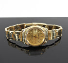 Rolex Vintage 1977 18k Yellow Gold 26mm Lady Datejust Watch