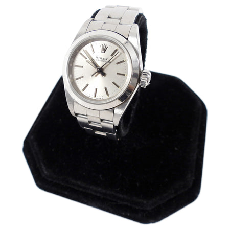 Rolex Lady Oyster Perpetual Vintage 1996 Stainless 26mm Watch 67180