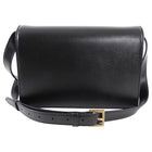 Saint Laurent Black Leather and Suede Bellechasse Crossbody Bag