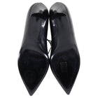 Saint Laurent Black Cat 50mm Lace Up Ankle Boots - 36