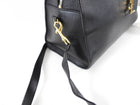 Saint Laurent Black Cabas Chyc Monogram 2-Way Bag