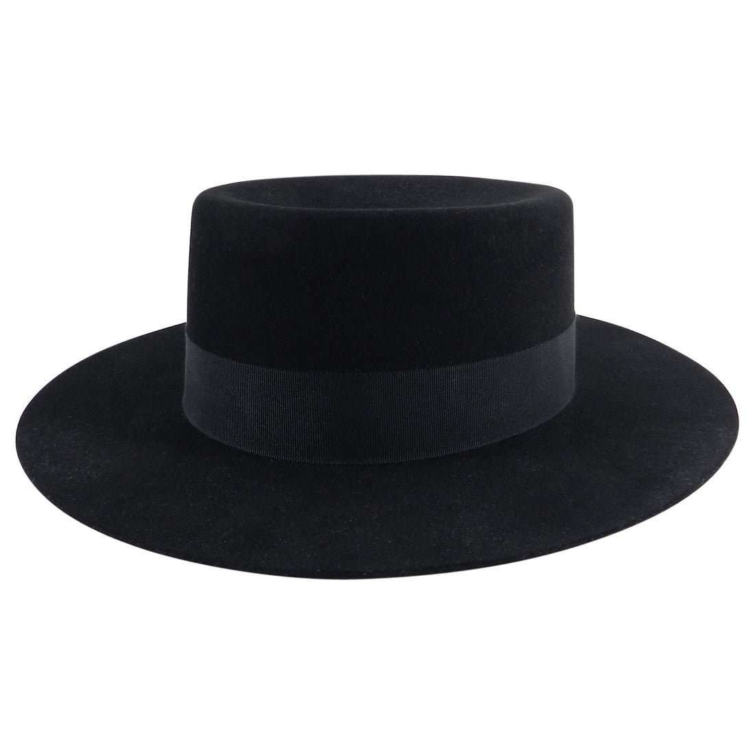 YSL Saint Laurent Spring 2015 Runway Black Felt Hat