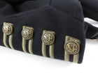 Saint Laurent Felt Wool Military Embroidered Jacket - FR36