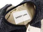 Sandy Liang New York Womp Oversized Fleece Patchwork Jacket - XS / S