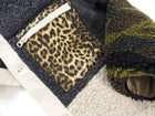 Sandy Liang New York Womp Oversized Fleece Patchwork Jacket - XS / S