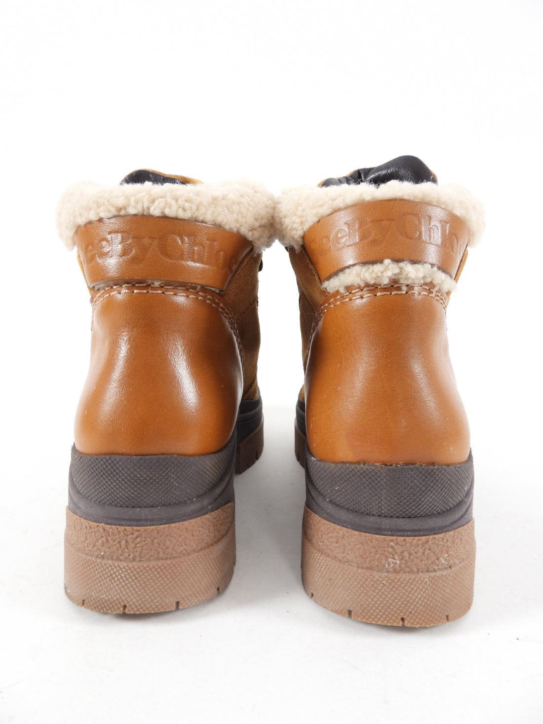 See by Chloe Brown Suede Mountain Boot - 37