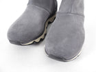Sorel Grey Suede Ankle Zip Boots - 6.5