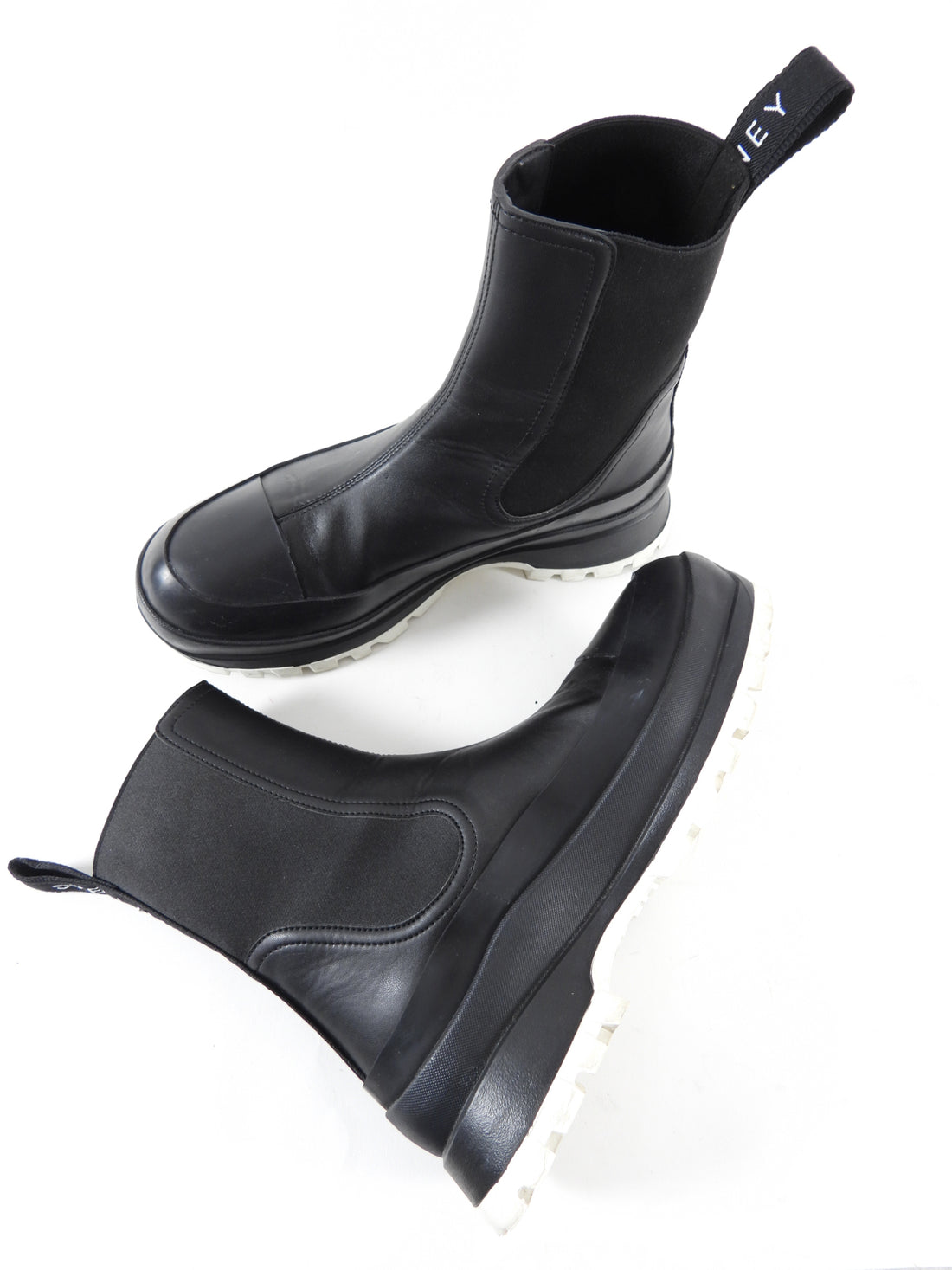 Stella McCartney Vegan Leather Track Sole Ankle Boot - 40 / 9.5