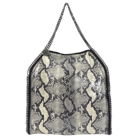 Stella McCartney Large Falabella Faux Python Pattern Bag